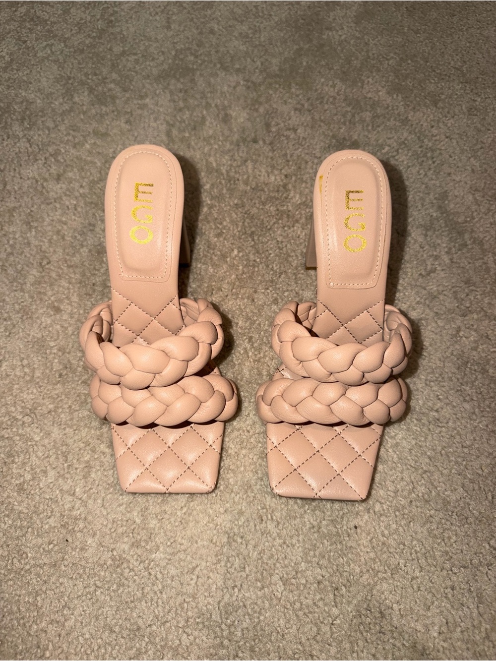 EGO Blush Braided Slide Sandals - Women's
